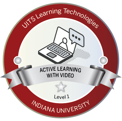 Active Learning with Video badge